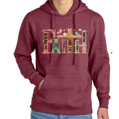 Hoodie FAITH Scripture