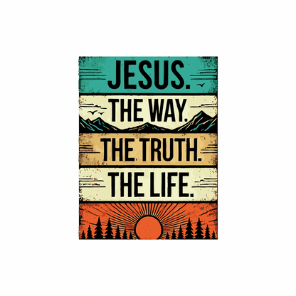 Cup/Mug 15 Ounce Jesus Way/Truth/Life