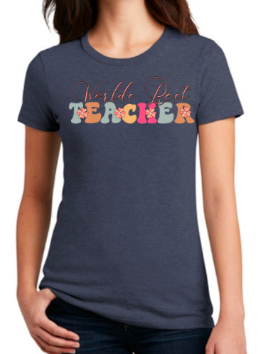 T-shirt World’s Best Teacher