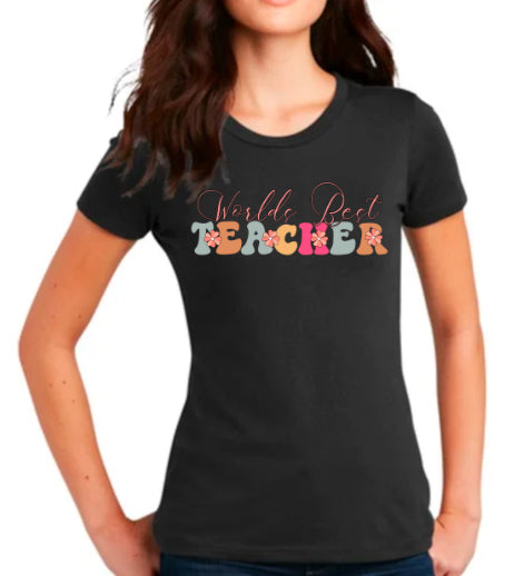 T-shirt World’s Best Teacher