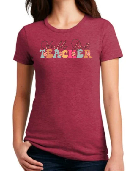 T-shirt World’s Best Teacher